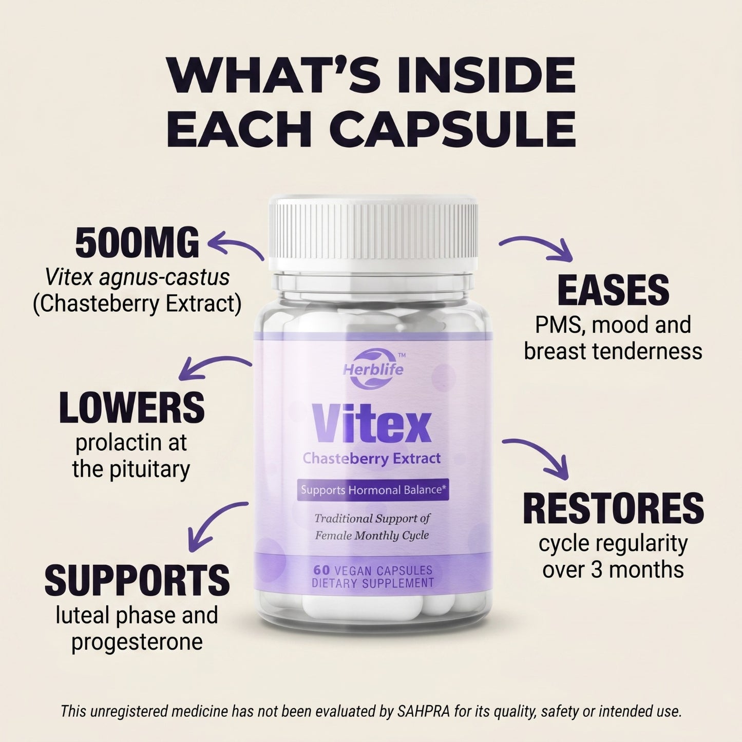 OvuraHealth | Chasteberry 500mg
