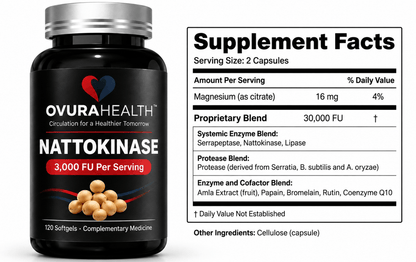 OvuraHealth Nattokinase 3,000 FU